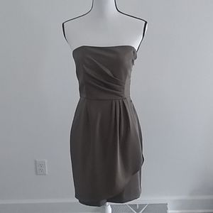 Banana Republic Olive Strapless Dress
